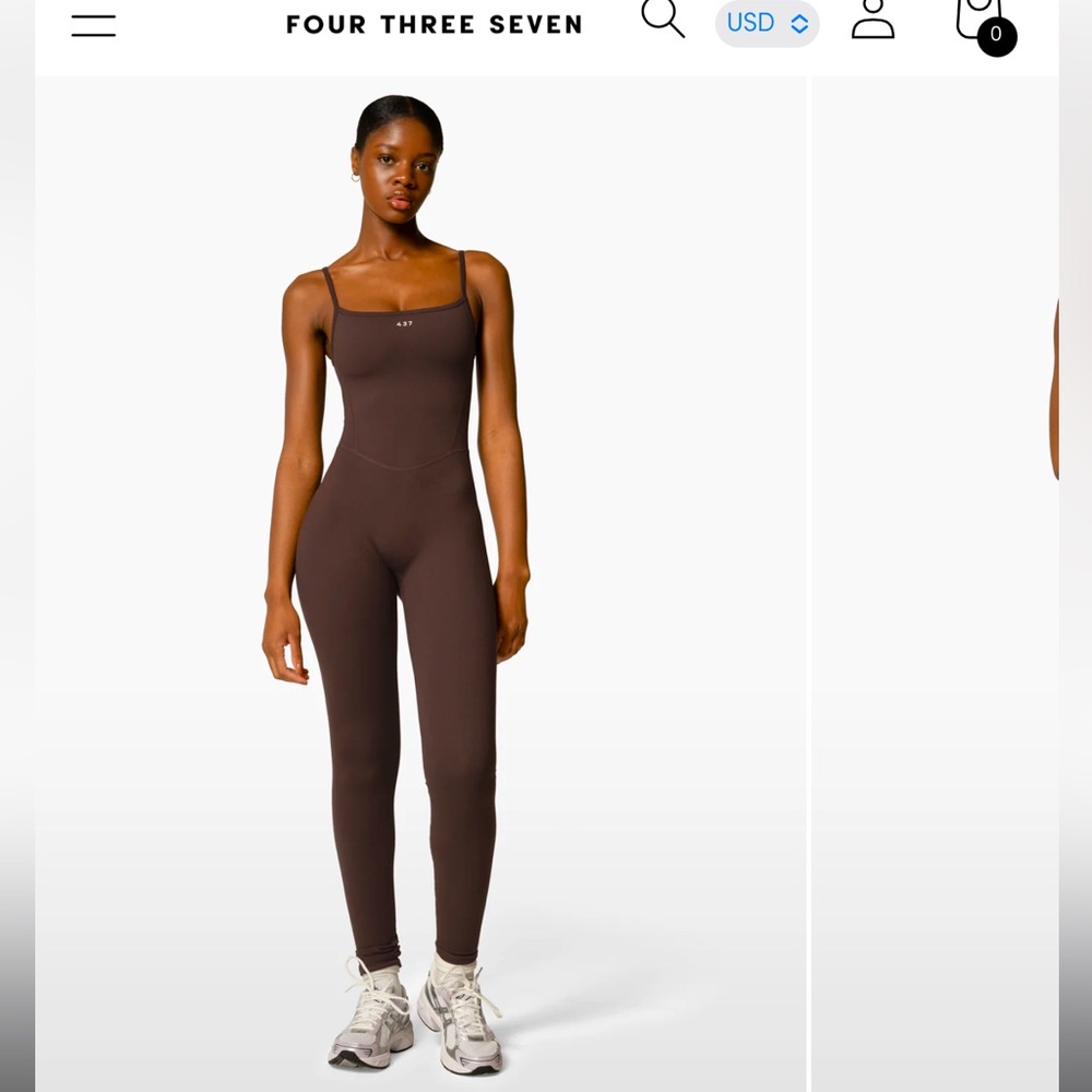 437 The Onesie in Espresso